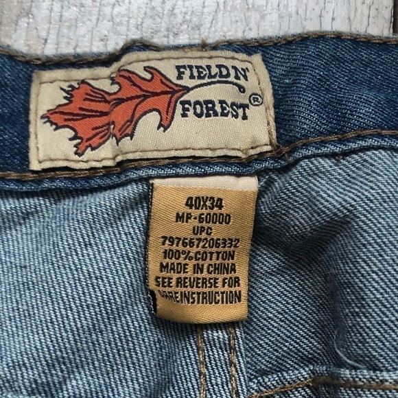 FIELD N’ Forest Relaxed fit jeans size 40W x 34L - Picture 8 of 13
